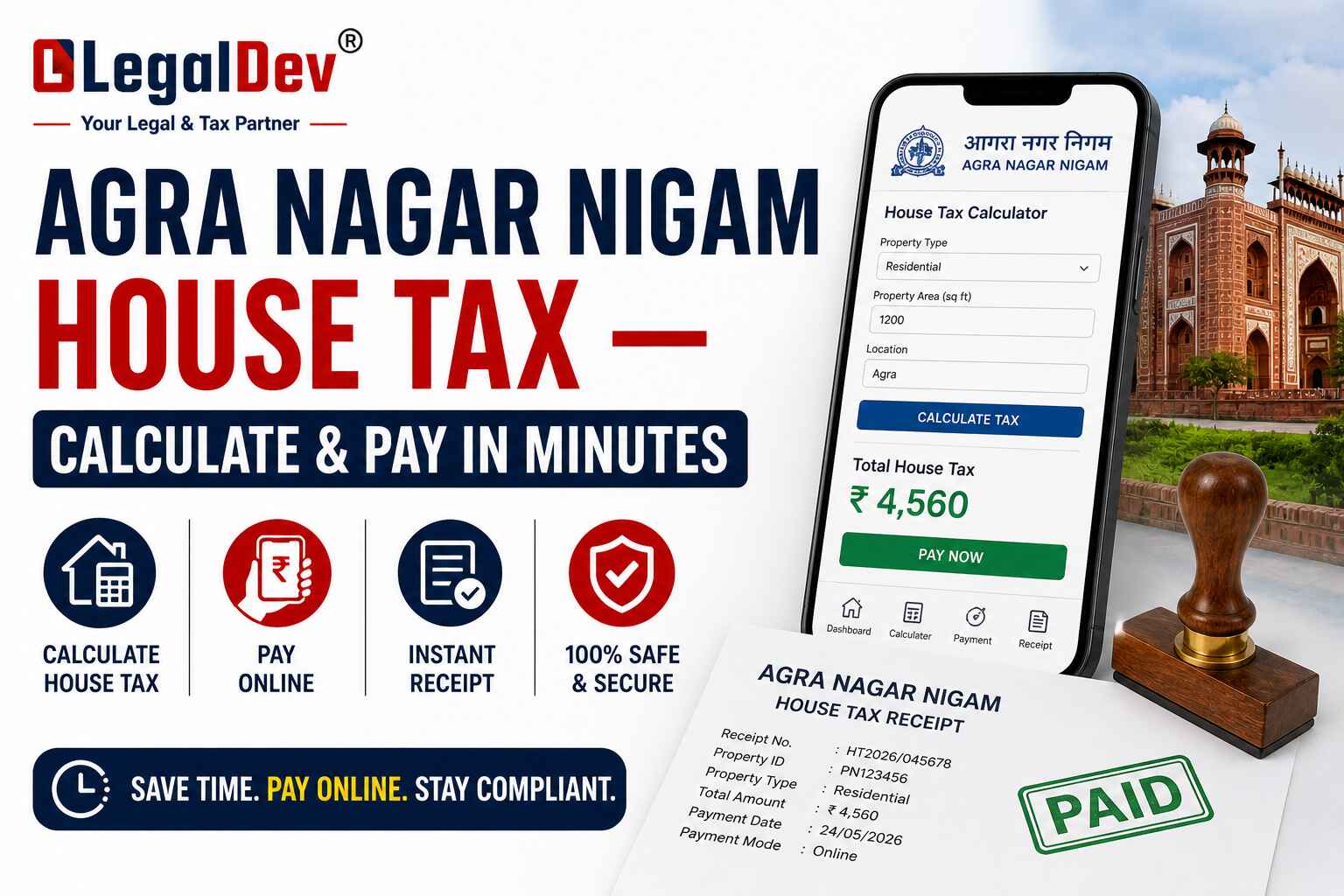 Agra Property Tax: How to Pay Online